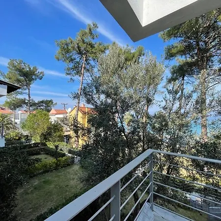 At Beachfront Lilia In Pefkohori, Halkidiki For A Dreamy Vacation Villa