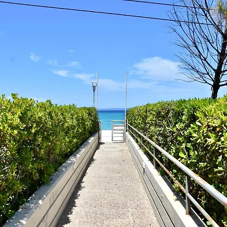 Villa At Beachfront Lilia In Pefkohori, Halkidiki For A Dreamy Vacation