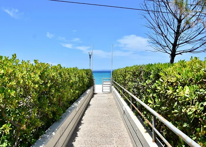 Villa At Beachfront Lilia In Pefkohori, Halkidiki For A Dreamy Vacation