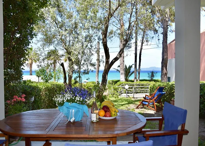 At Beachfront Lilia In Pefkohori, Halkidiki For A Dreamy Vacation Villa